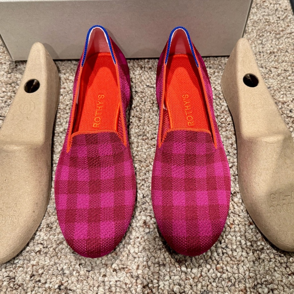 Rothy’s Cherry Gingham Loafer - Picture 6 of 6